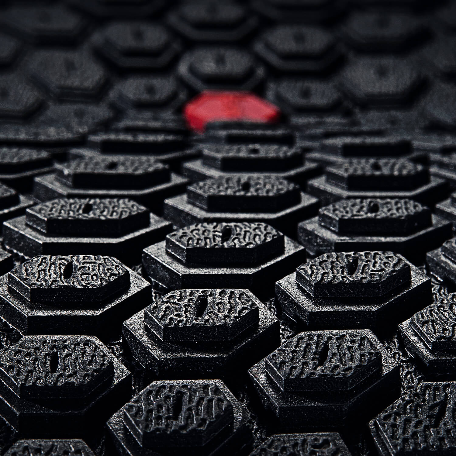 MUDDY VIBE shoe sole features ResTrac technology, with a detailed pattern.
