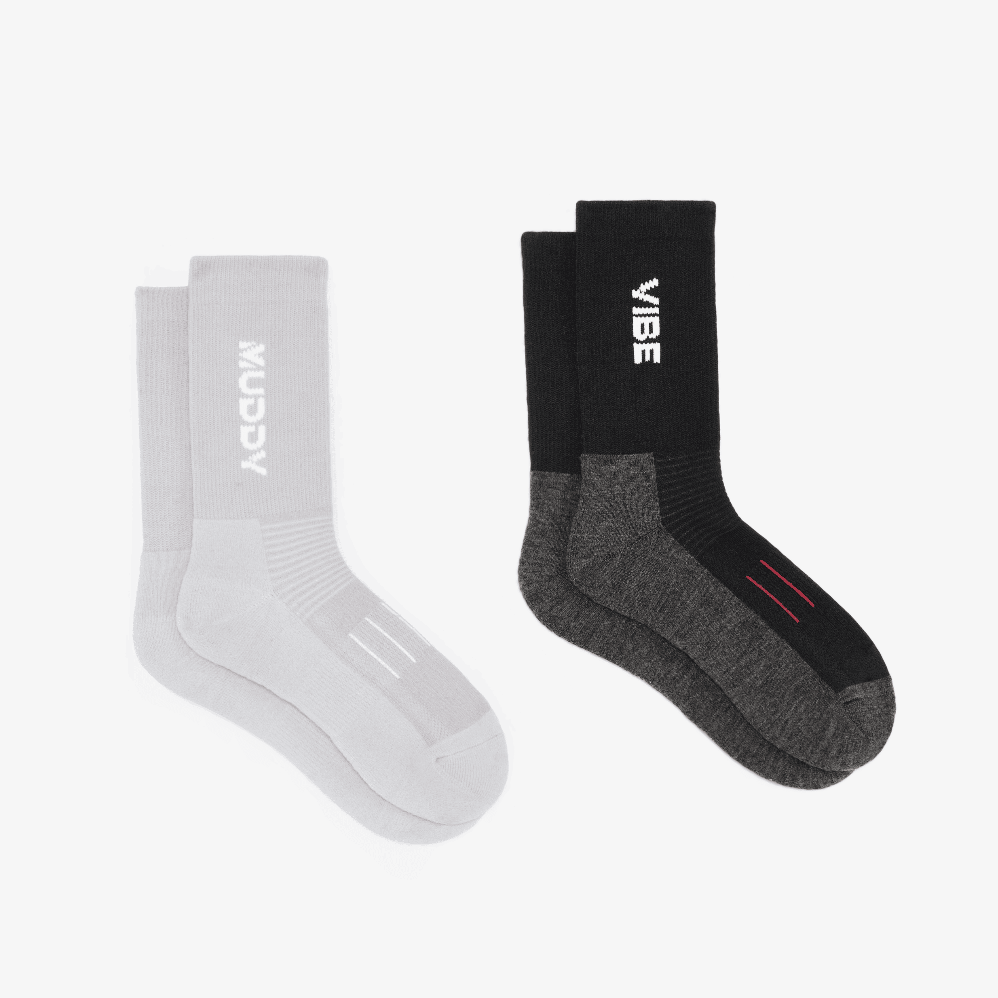 Merino Wool Blend Crew Socks